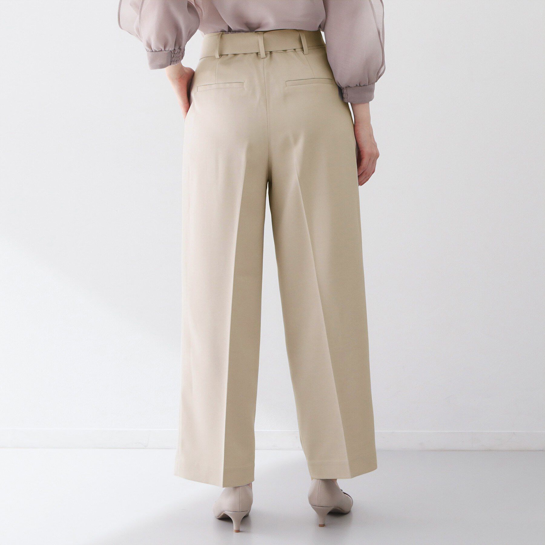 index「ストレッチワイドストレートパンツ/セットアップ対応【洗濯機OK/吸水速乾】」|その他|