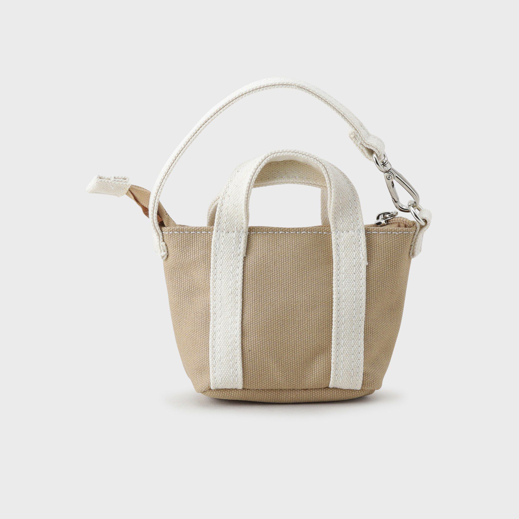 OPAQUE.CLIP「バイカラー帆布ミニBAGチャーム」|キーケース|