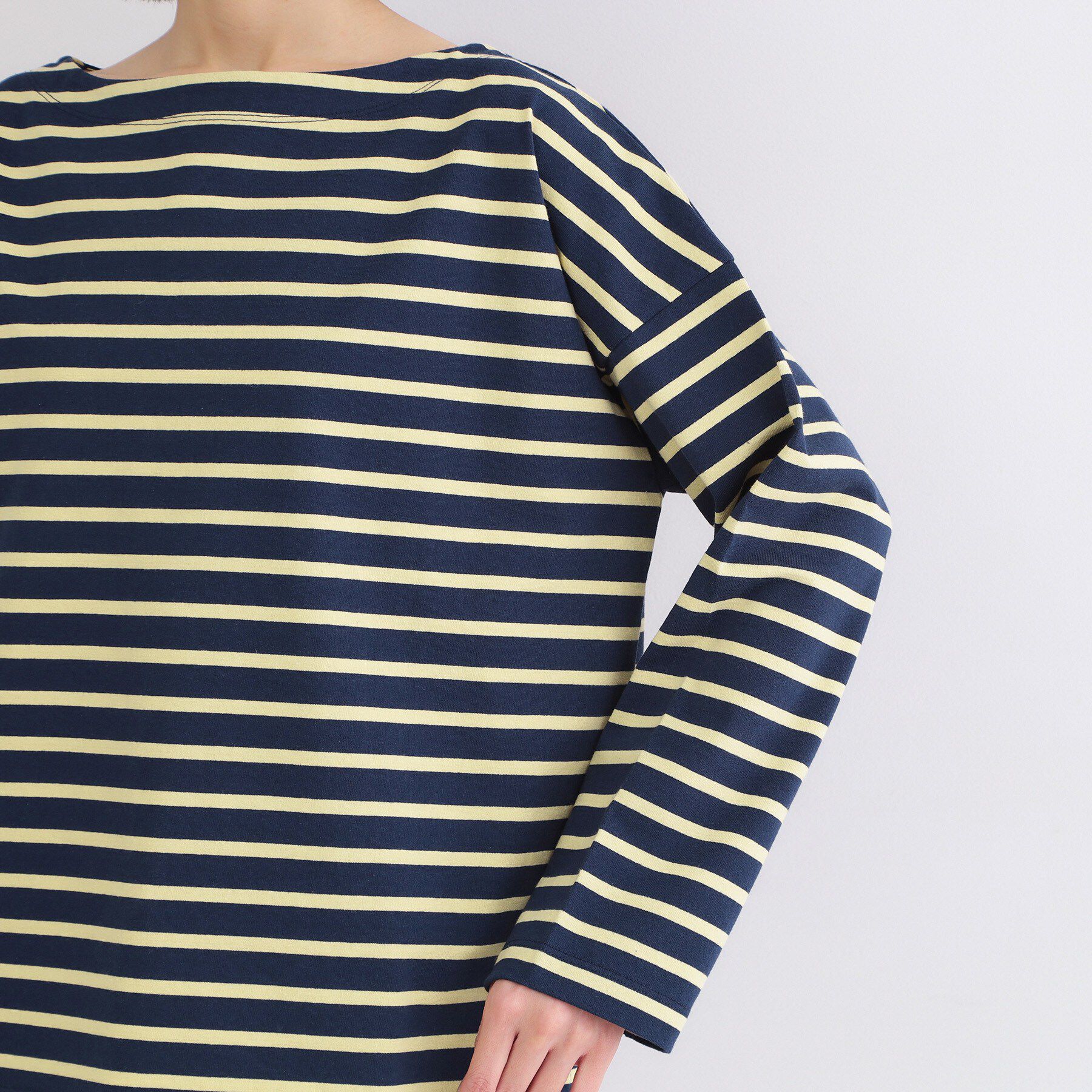 OPAQUE.CLIP「ボーダートップス【洗濯機OK】」|Tシャツ・カットソー|