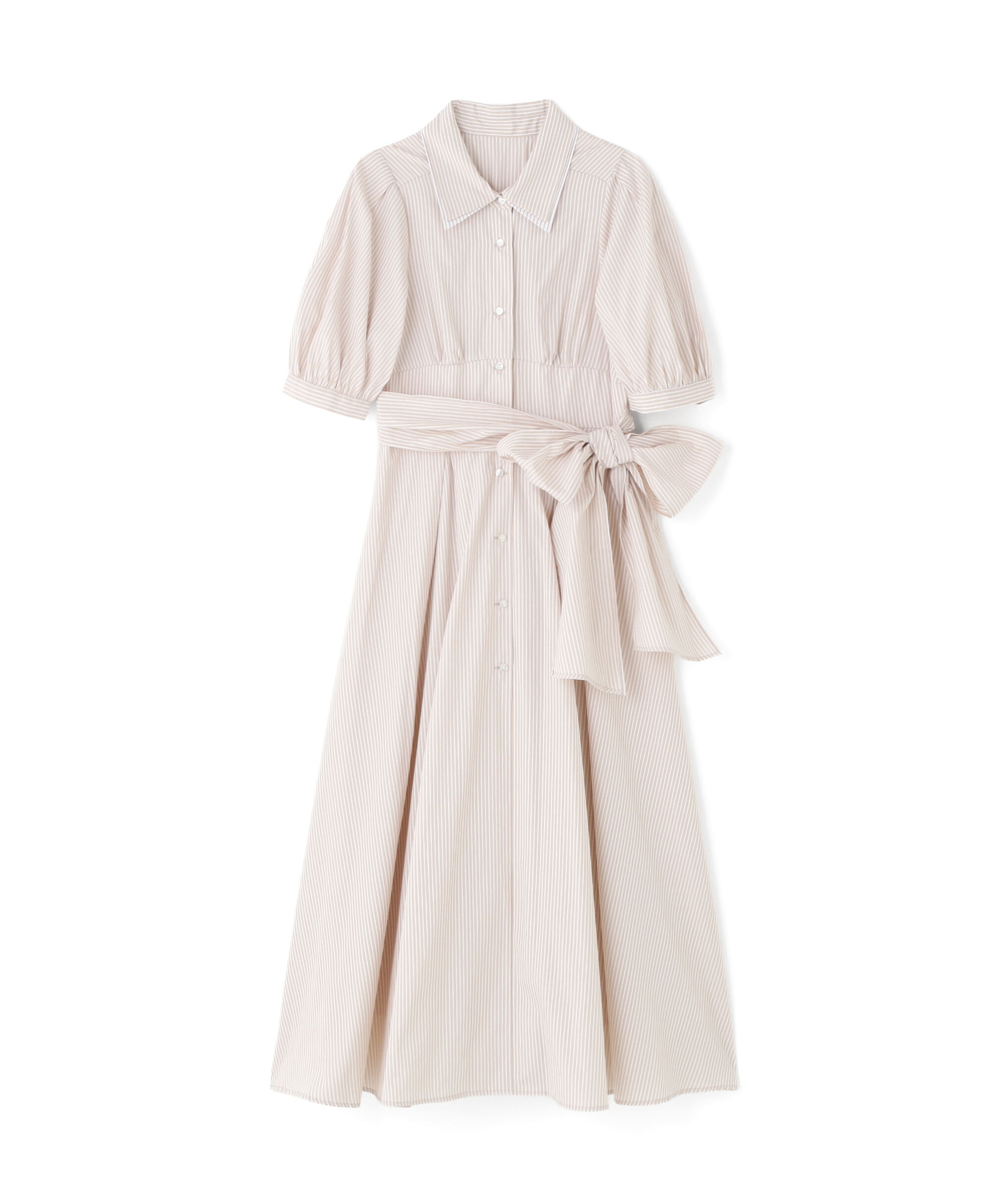 PROPORTION BODY DRESSING「レイヤードカラーシャツワンピース 26SS」|ワンピース|