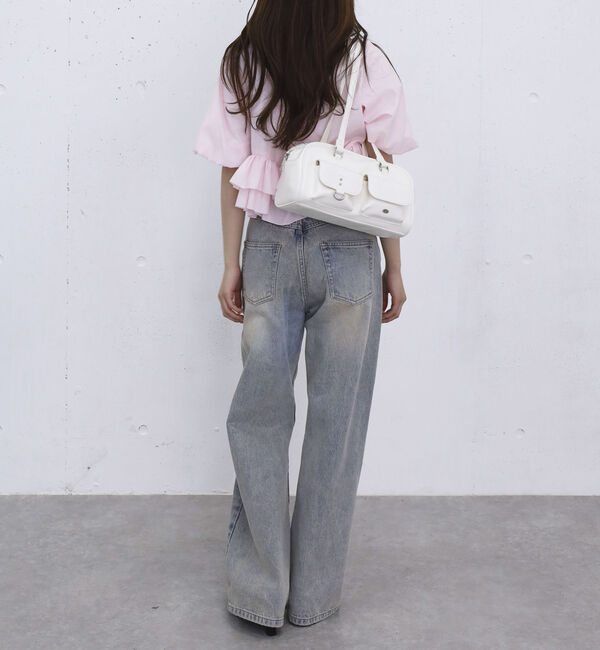 archives「ラウンドフリルバルーンスリーブシャツ」|シャツ・ブラウス|