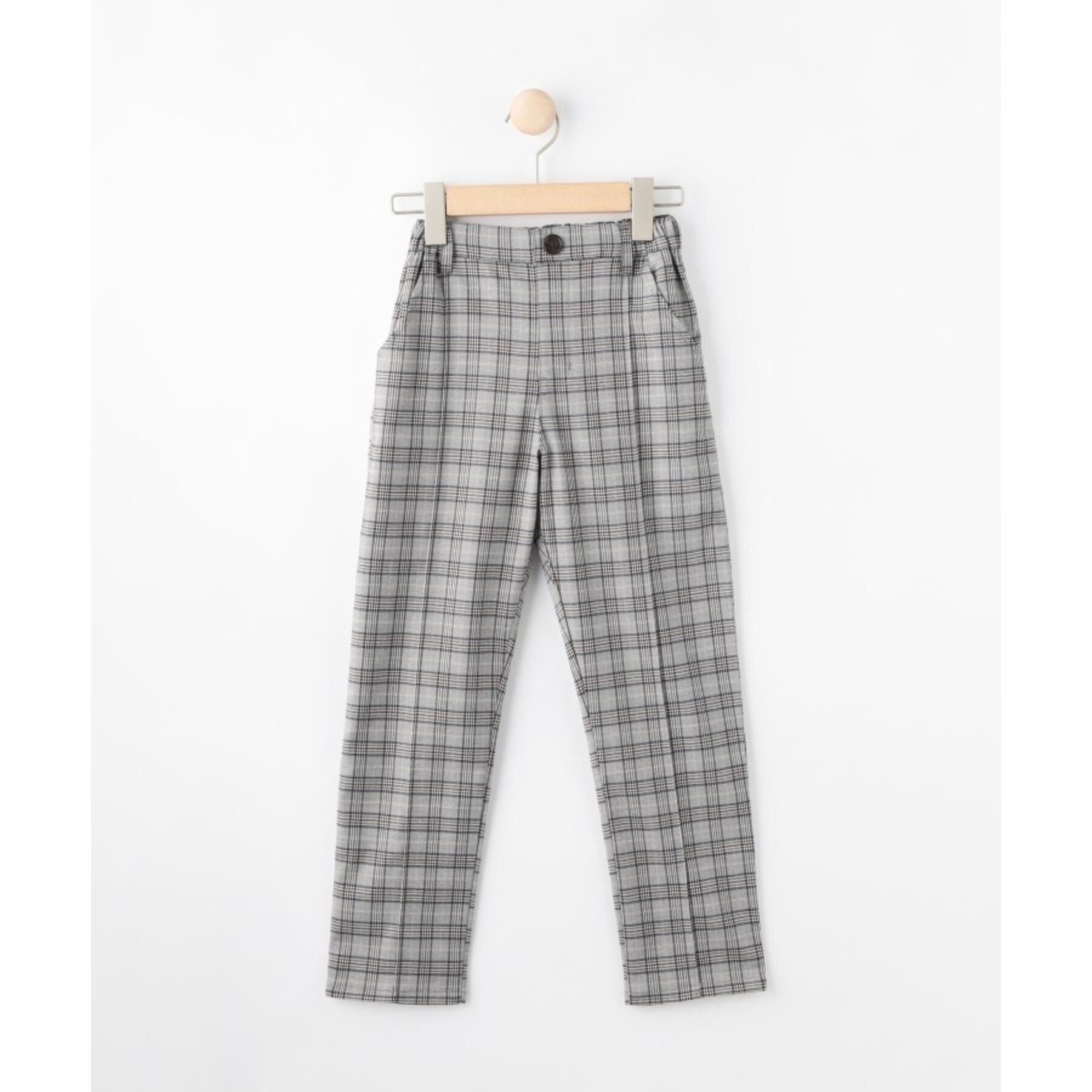 SHOO･LA･RUE「【100-140cm/プチセレ】アソートタックパンツ」|その他|グレー(212)