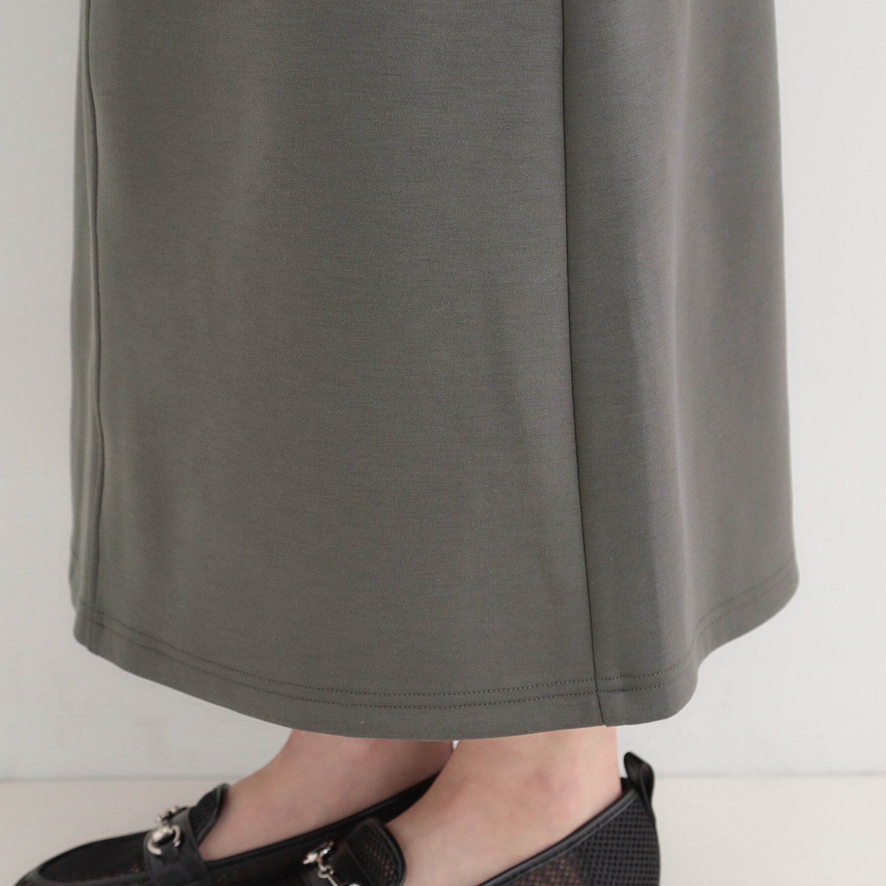 SHOO･LA･RUE「【洗濯機可/S-LL】サイドポケットでこなれ感のある ダンボールカーゴスカート」|スカート|