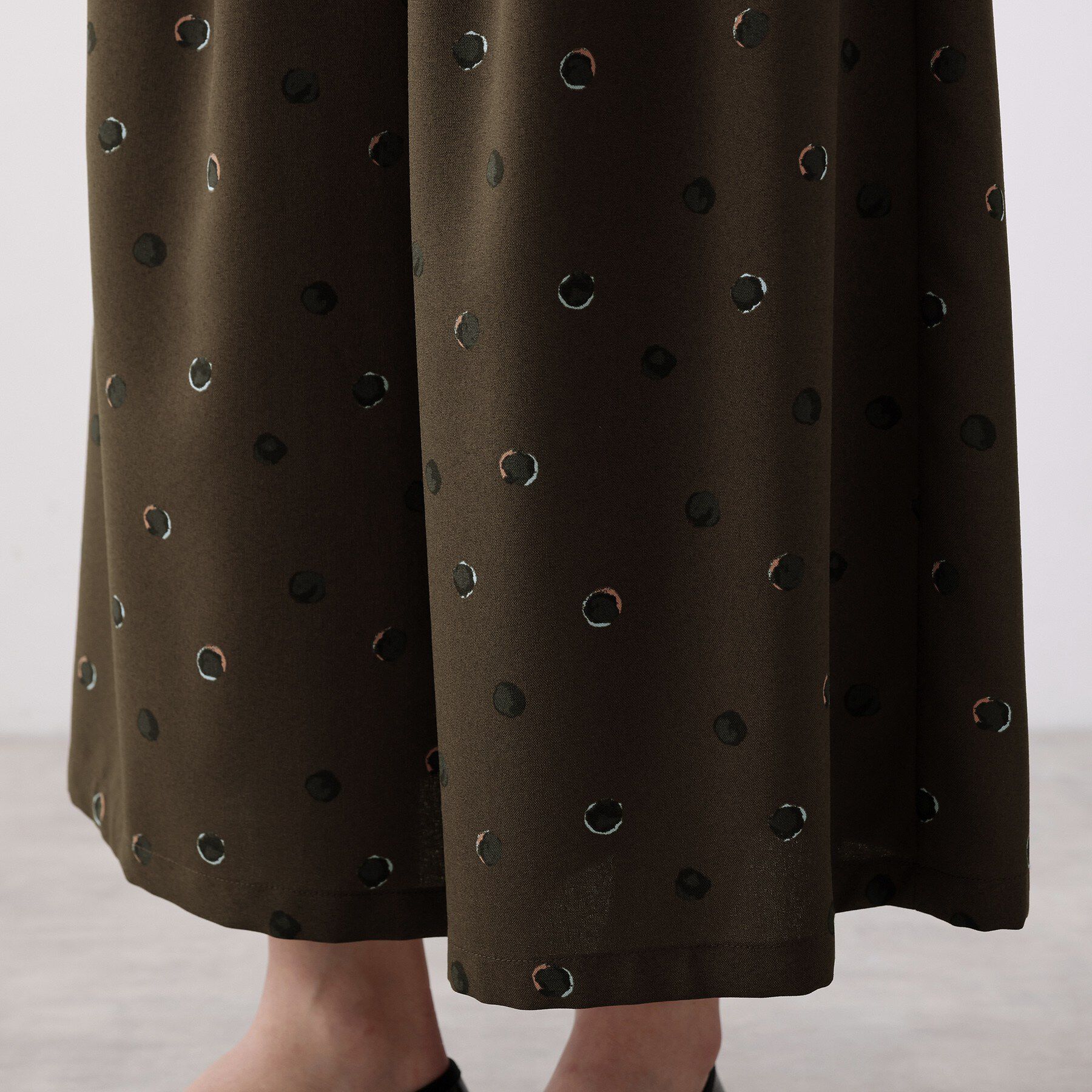 Dessin「【洗える】ドットワイドパンツ」|その他|