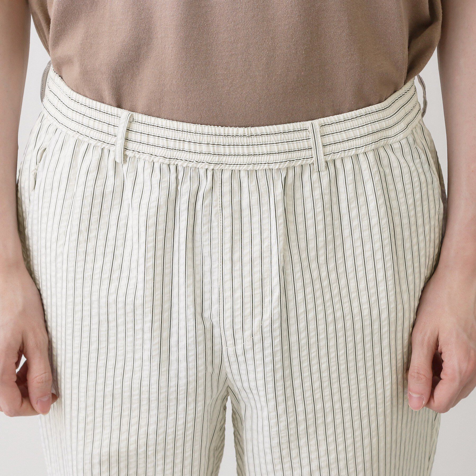 Dessin「サッカー素材 テーパードパンツ」|その他|