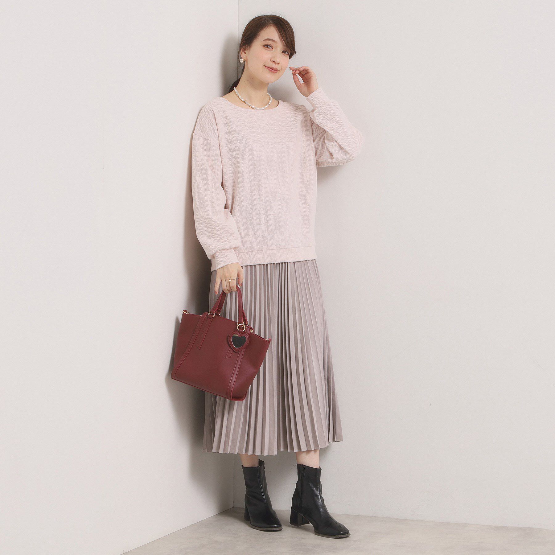 ITS&rsquo;DEMO「【洗濯機OK】ウェーブモールプルオーバー」|Tシャツ・カットソー|