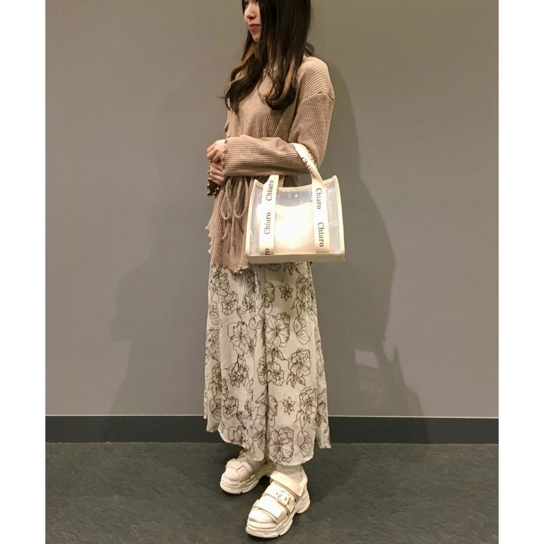 csT&P「軽量厚底ソール ゴールドベルトスポーツサンダル」|サンダル|