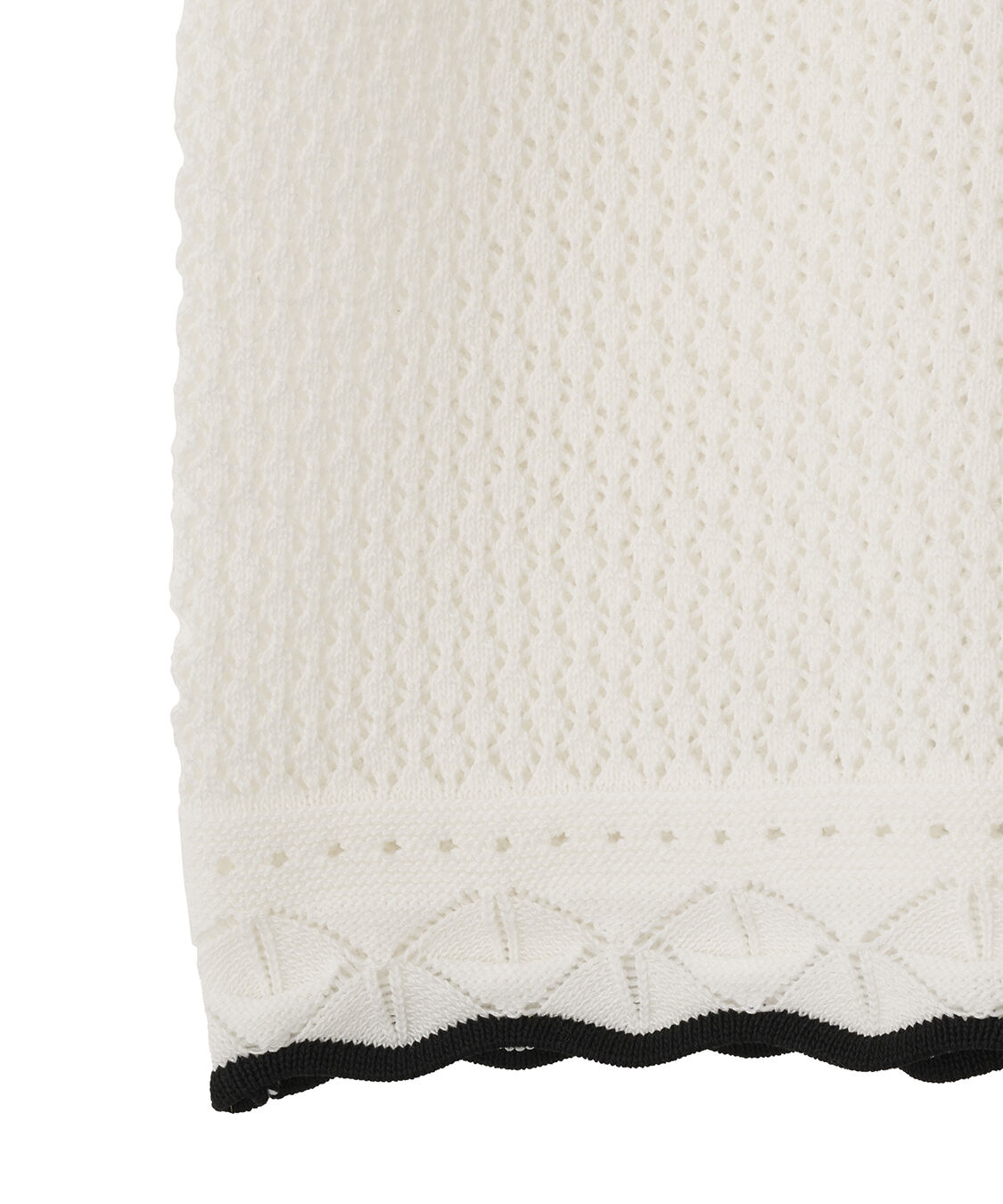 COCO DEAL「レース編みスキッパーニット」|ニット・セーター|