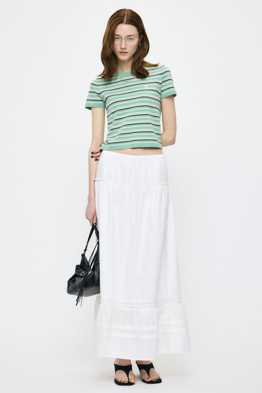 MOUSSY「PIN TUCK MAXI スカート」|スカート|
