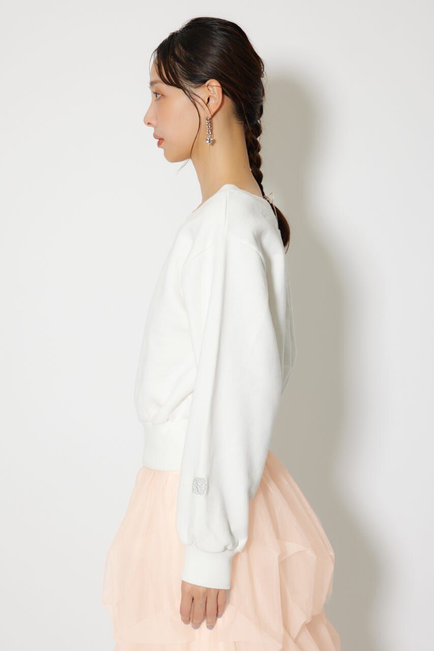 rienda「ワンショルダーボリュームスウェットトップス」|Tシャツ・カットソー|