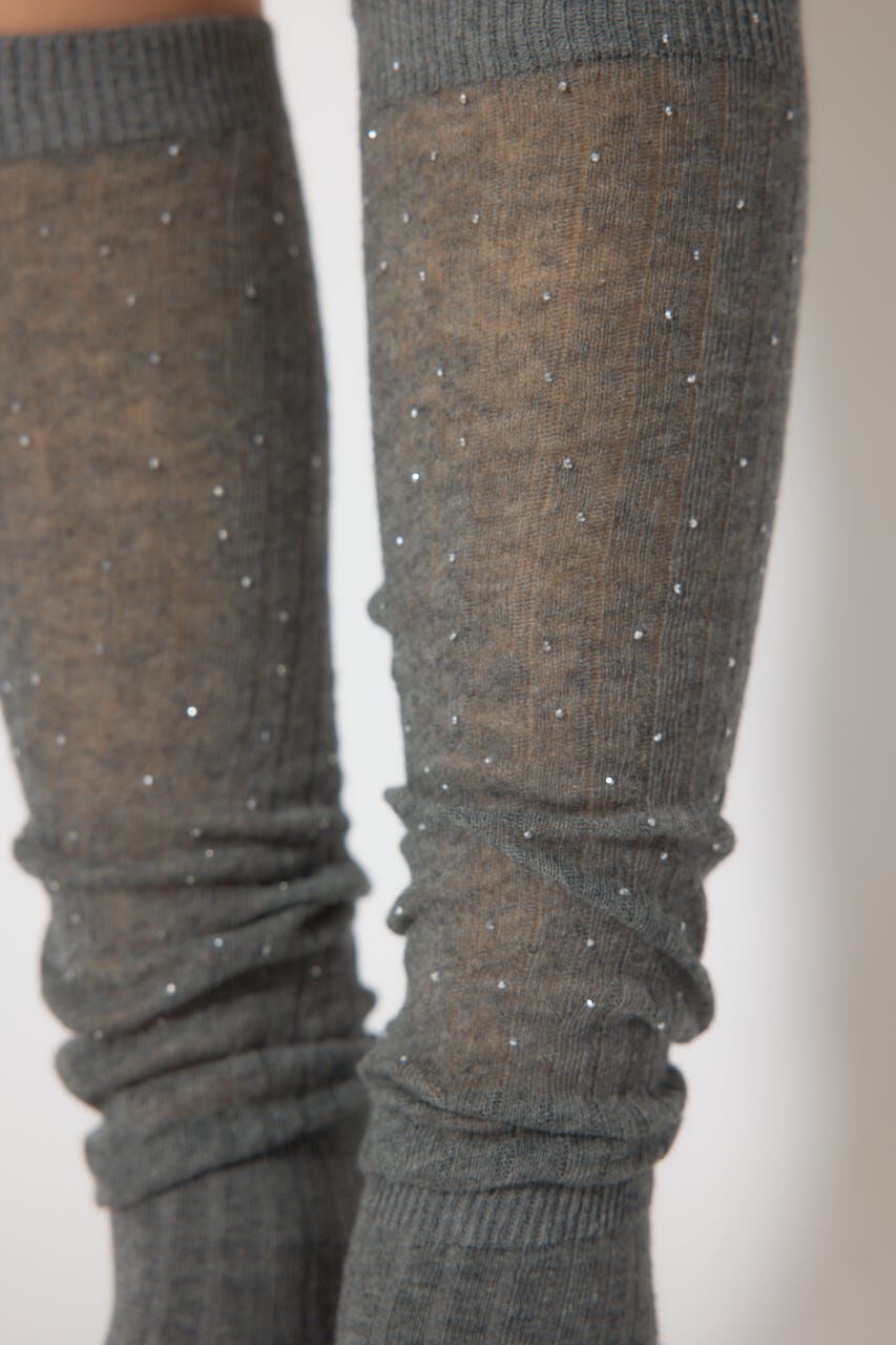 rienda「ストーン付きシアーソックス」|その他|