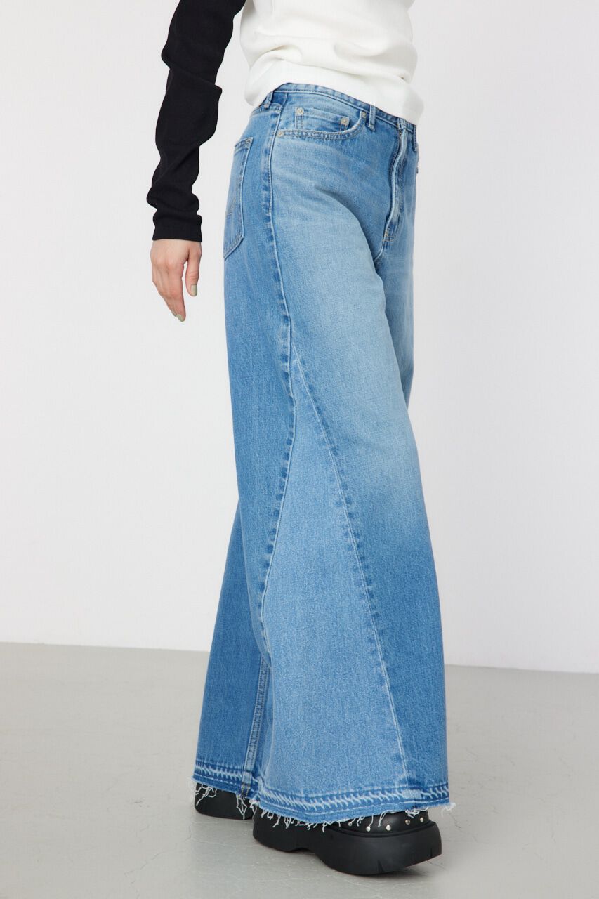 RODEO CROWNS「フレア バギーパンツ」|デニム|