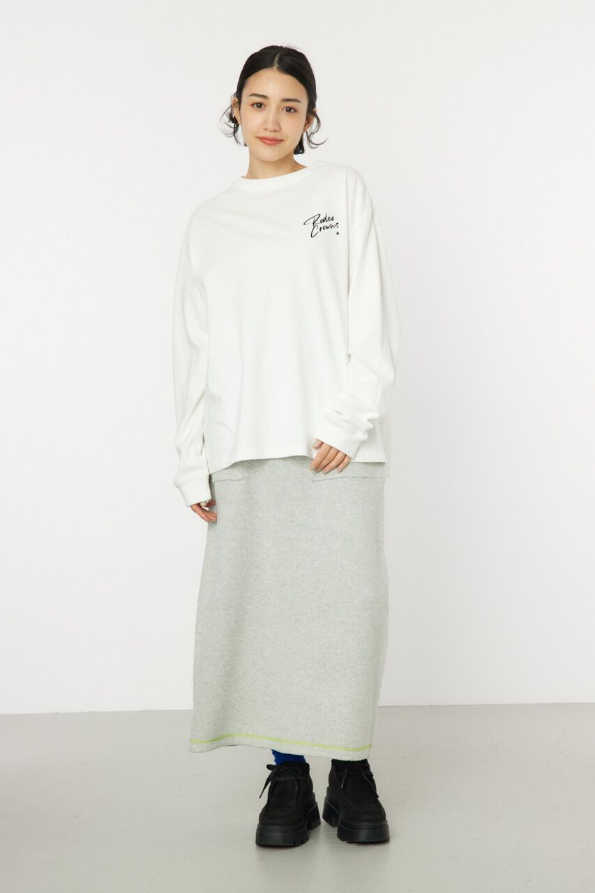 RODEO CROWNS「スウェットライクニットスカート」|スカート|