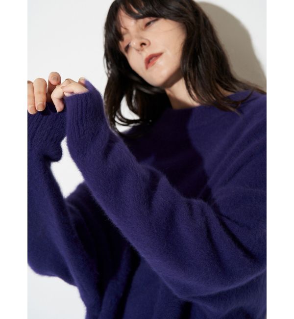 ELENDEEK「FOX WOOL ASYMMETRY KT」|ニット・セーター|