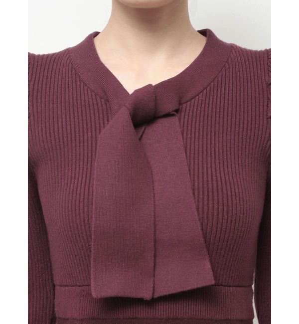 RESEXXY「ボウタイマーメイドニットワンピース」|ワンピース|