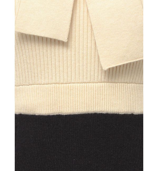 RESEXXY「ボウタイマーメイドニットワンピース」|ワンピース|