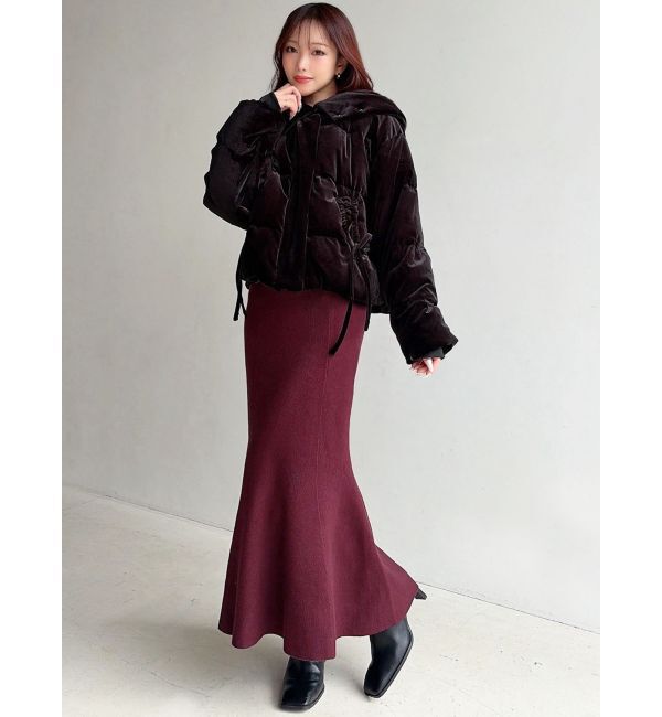 RESEXXY「ボウタイマーメイドニットワンピース」|ワンピース|