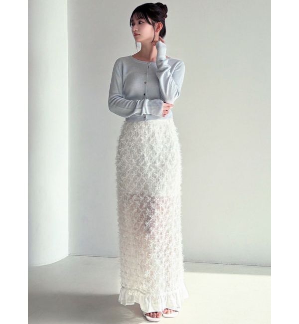 RESEXXY「シャイニーデコラティブスカート」|スカート|