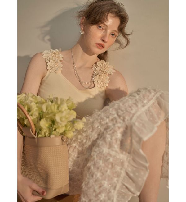 RESEXXY「シャイニーデコラティブスカート」|スカート|