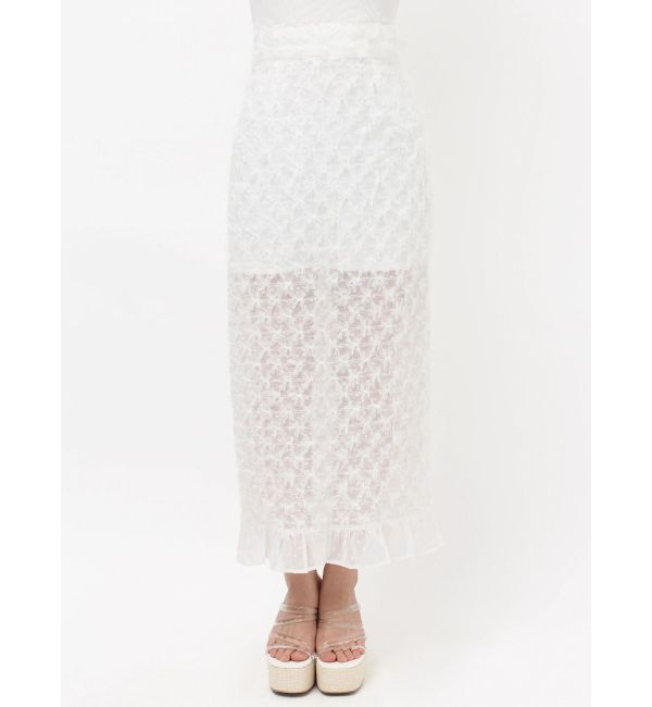 RESEXXY「シャイニーデコラティブスカート」|スカート|