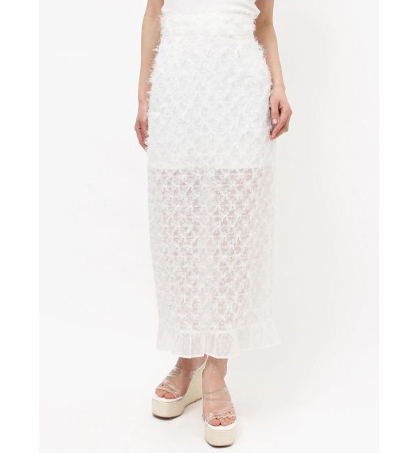 RESEXXY「シャイニーデコラティブスカート」|スカート|