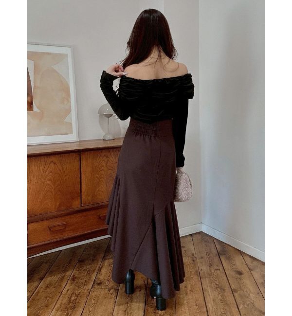 MERCURYDUO「アシメマーメイドスカート」|スカート|