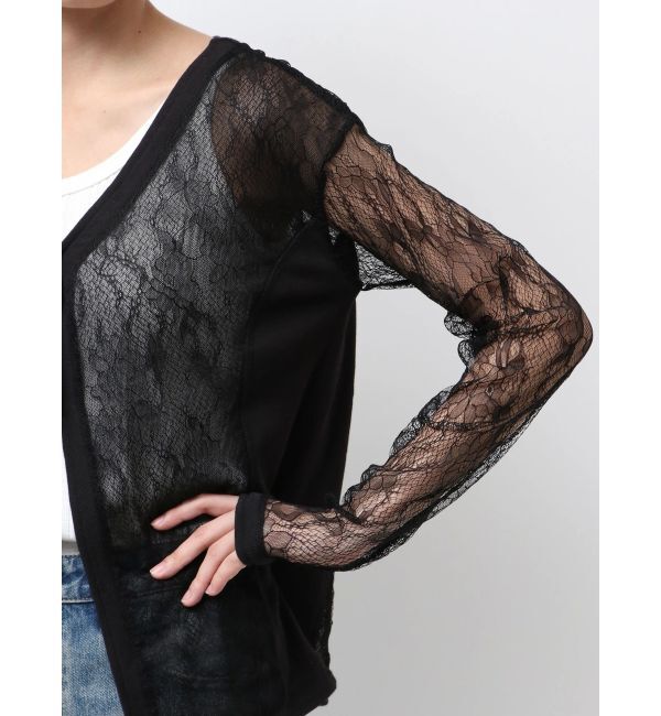 Ungrid「テレココンビレーストップス」|Tシャツ・カットソー|