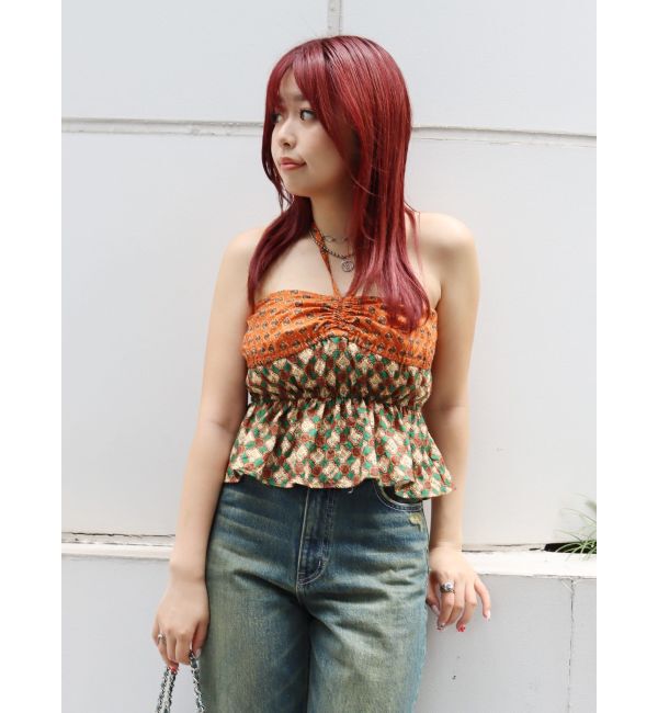 EVRIS「オリジナルパターントップス」|キャミソール|