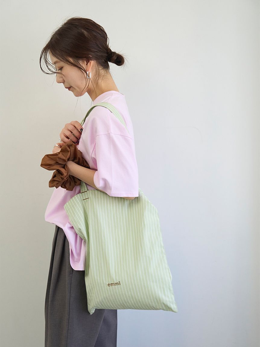 emmi atelier「ロゴビッグTシャツ」|Tシャツ・カットソー|