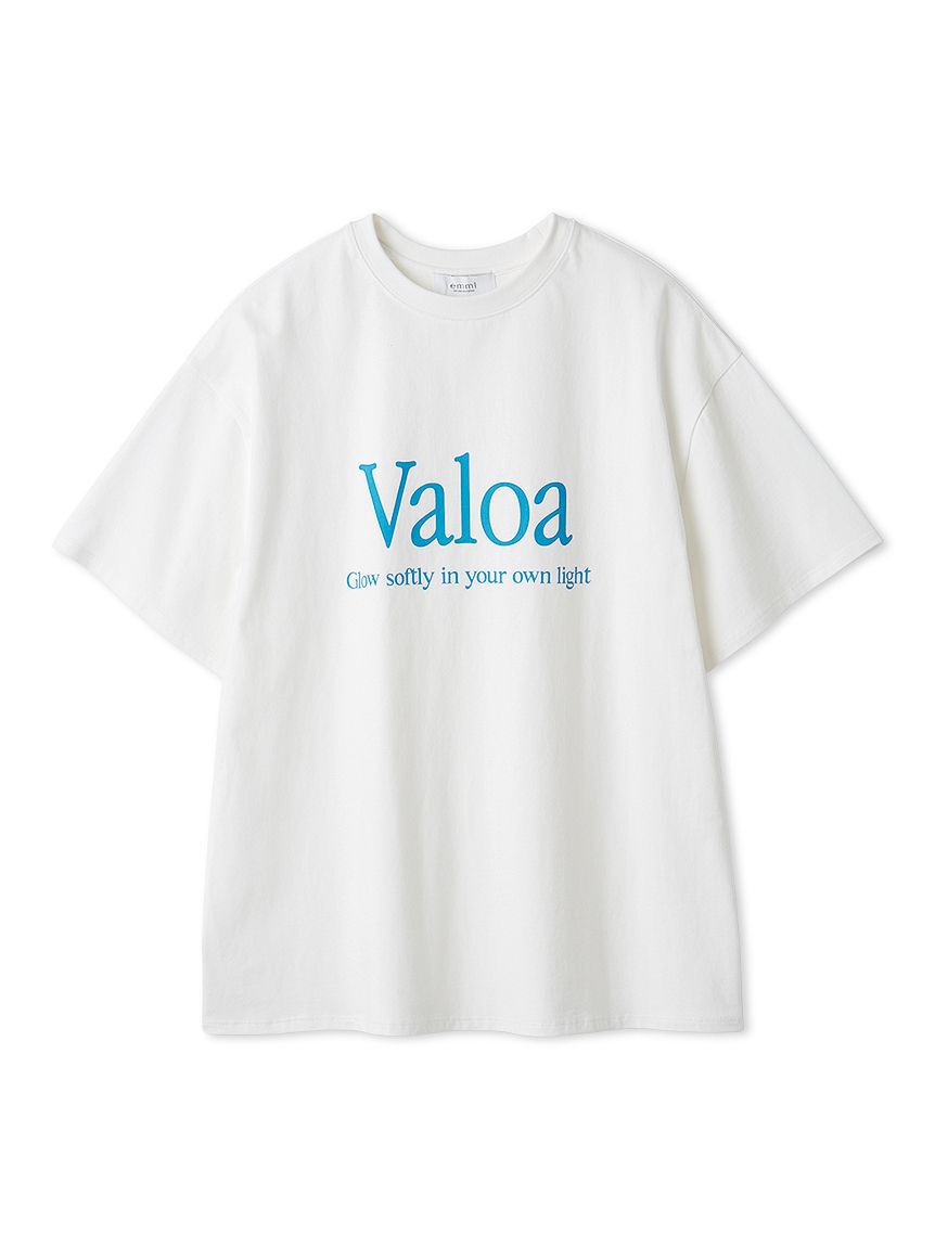 emmi atelier「ロゴビッグTシャツ」|Tシャツ・カットソー|