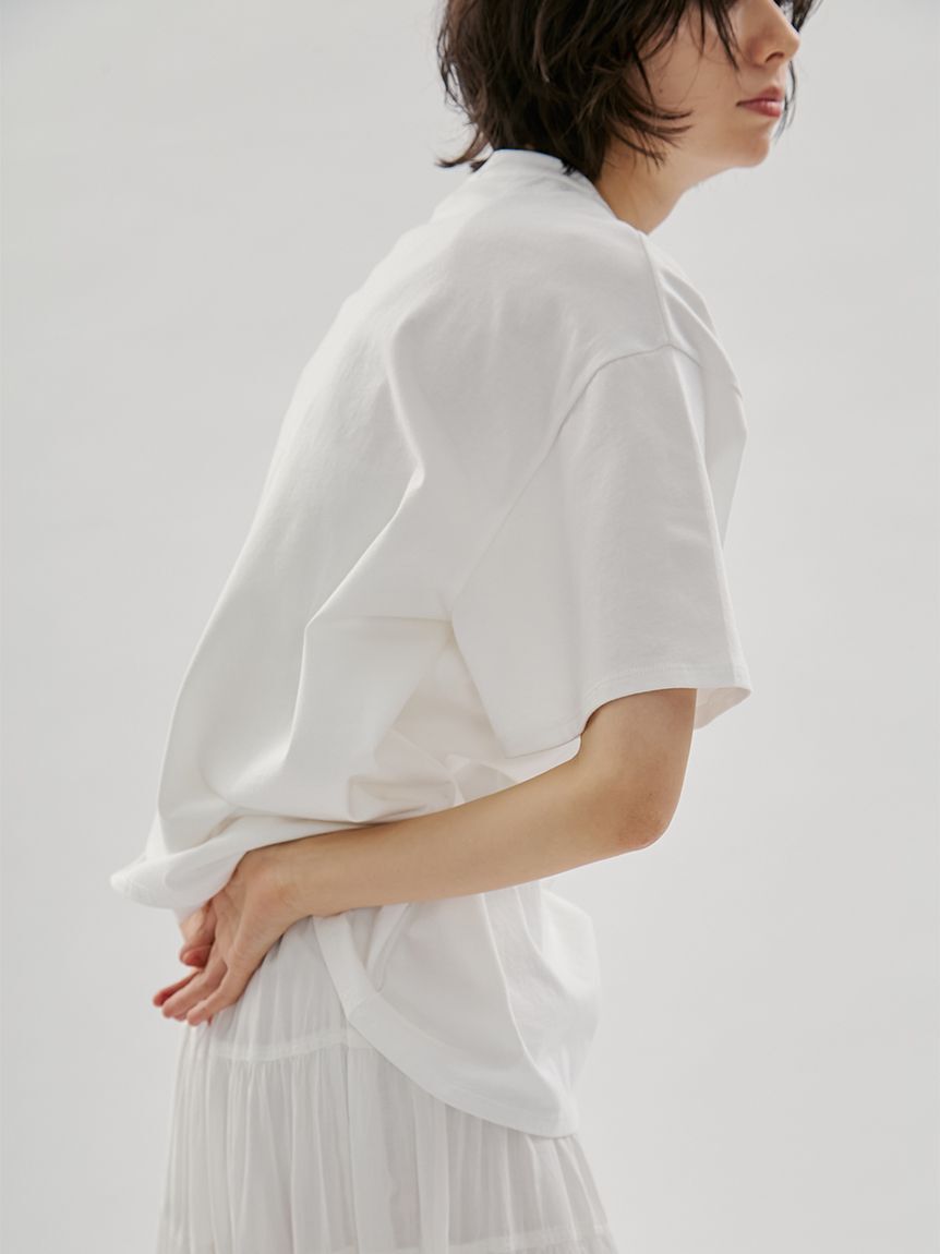 emmi atelier「ロゴビッグTシャツ」|Tシャツ・カットソー|