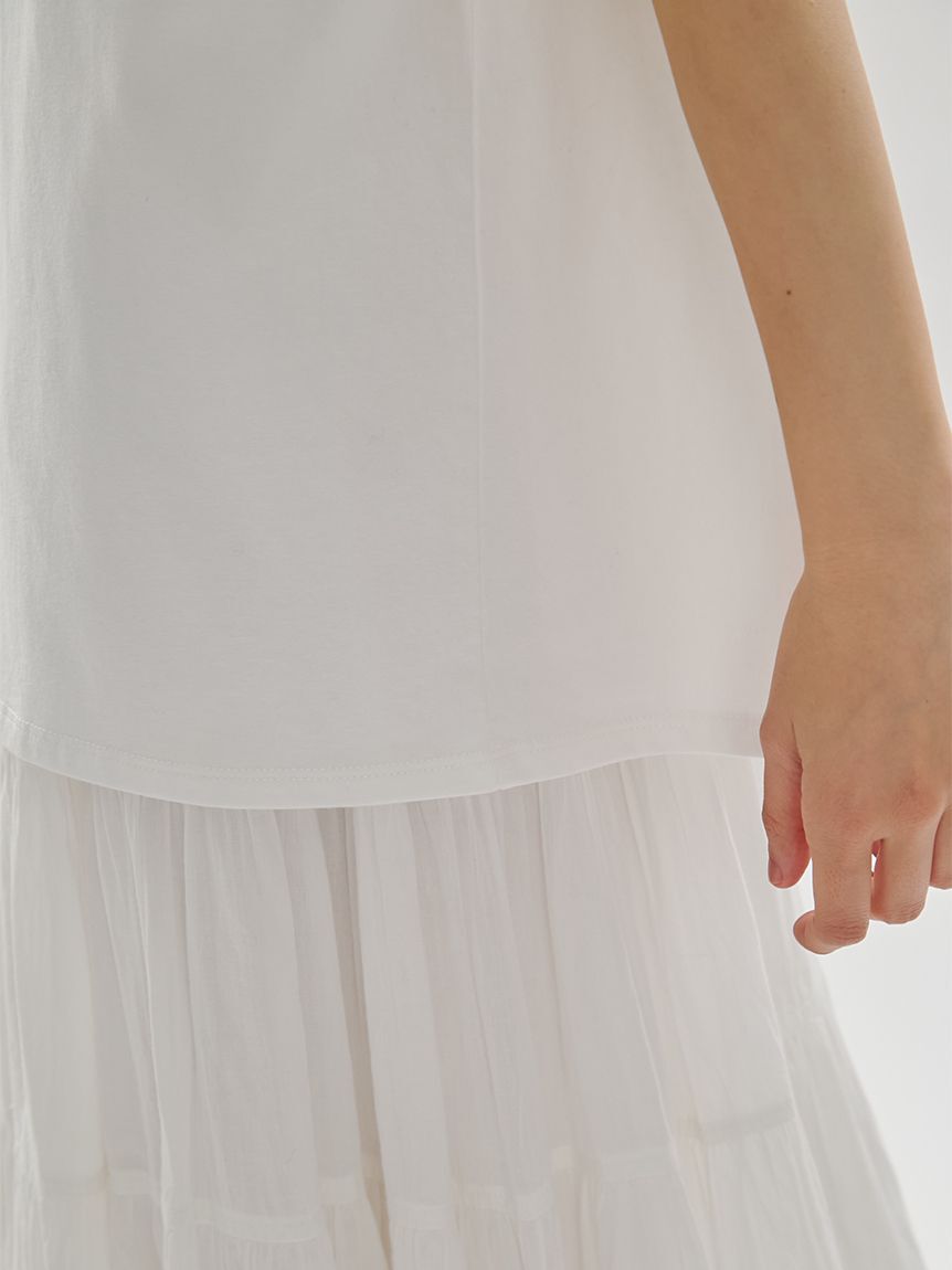 emmi atelier「ロゴビッグTシャツ」|Tシャツ・カットソー|