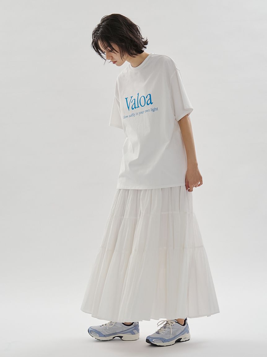 emmi atelier「ロゴビッグTシャツ」|Tシャツ・カットソー|