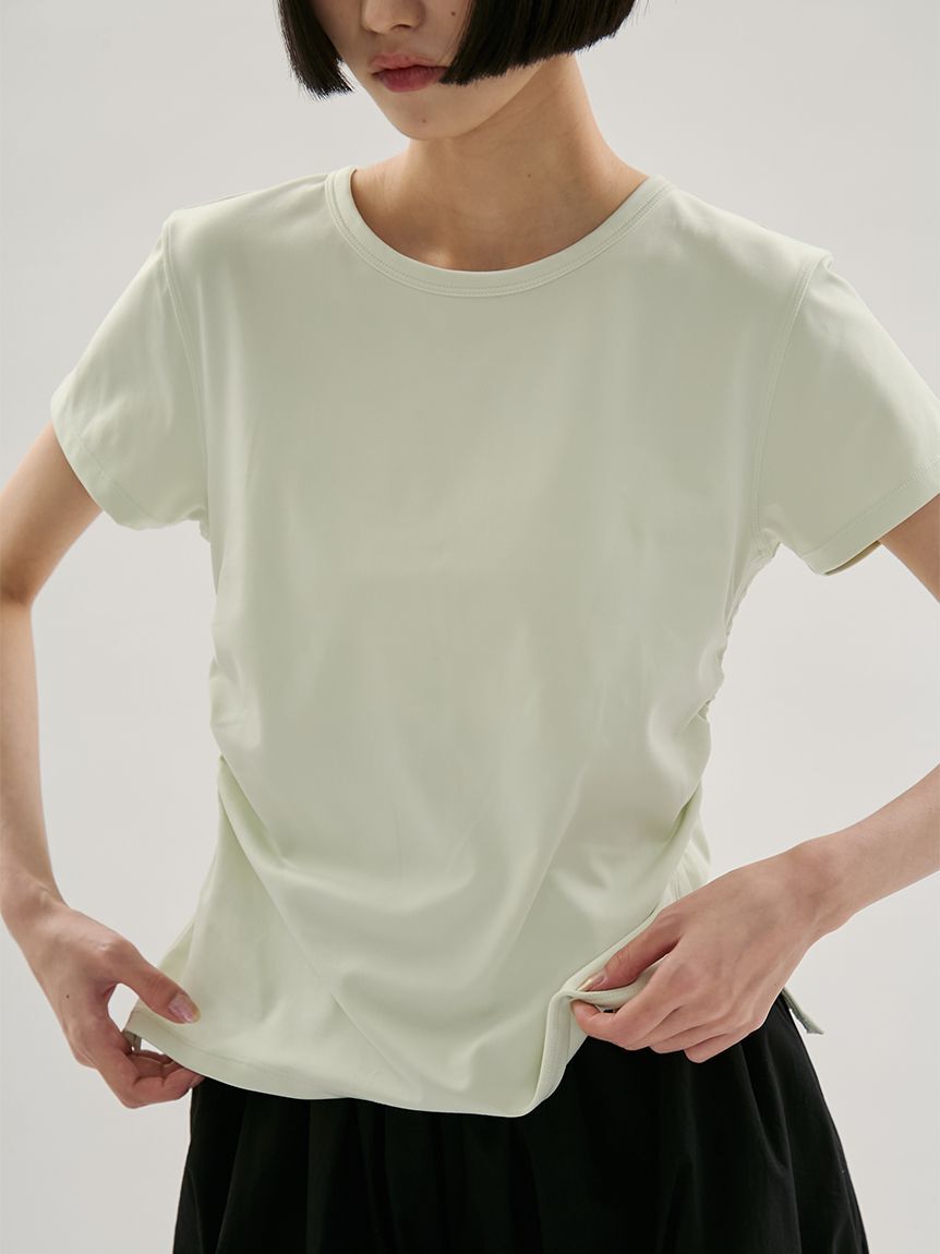 emmi atelier「バックデザインTシャツ/UVカット」|Tシャツ・カットソー|