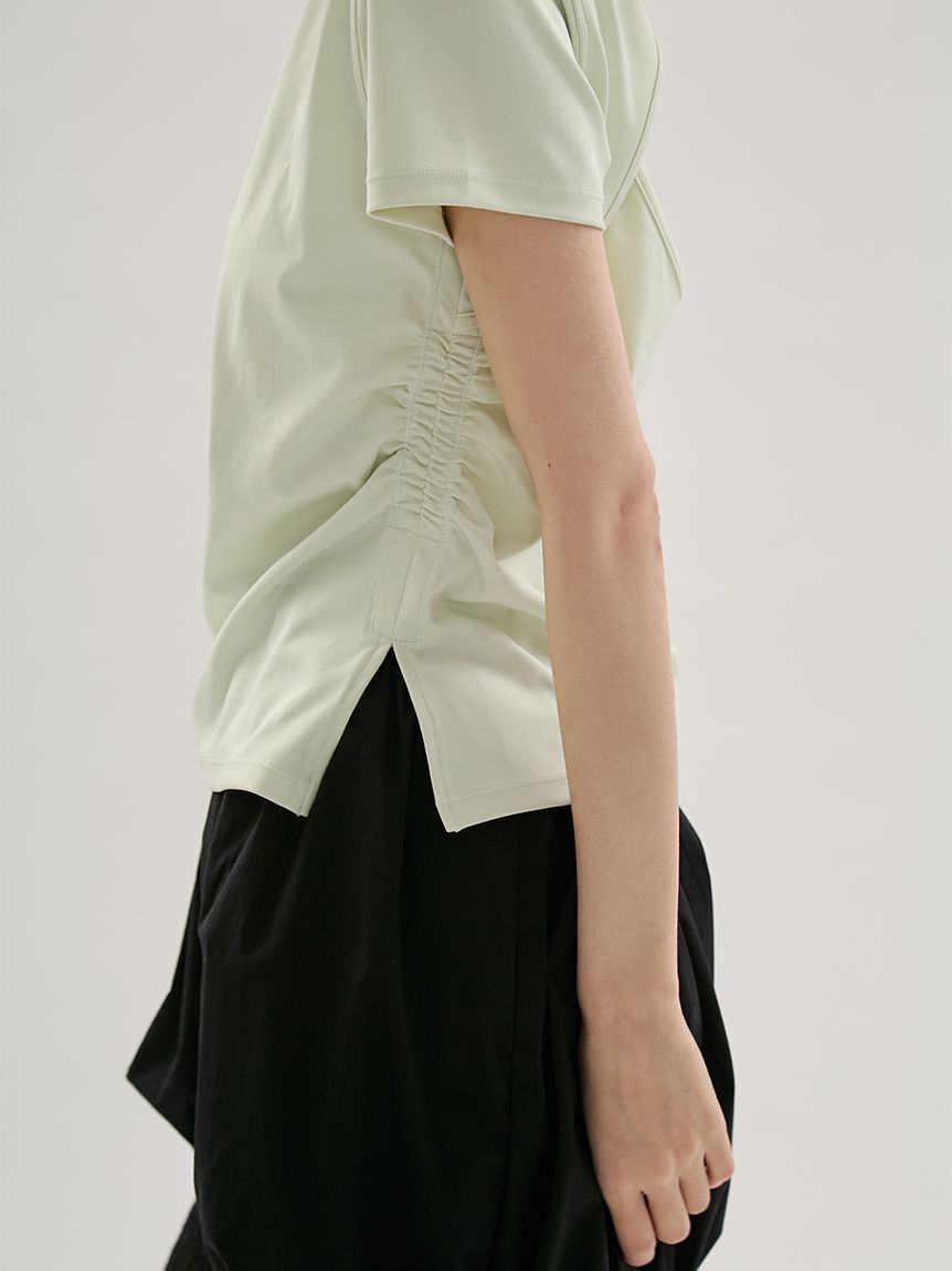 emmi atelier「バックデザインTシャツ/UVカット」|Tシャツ・カットソー|