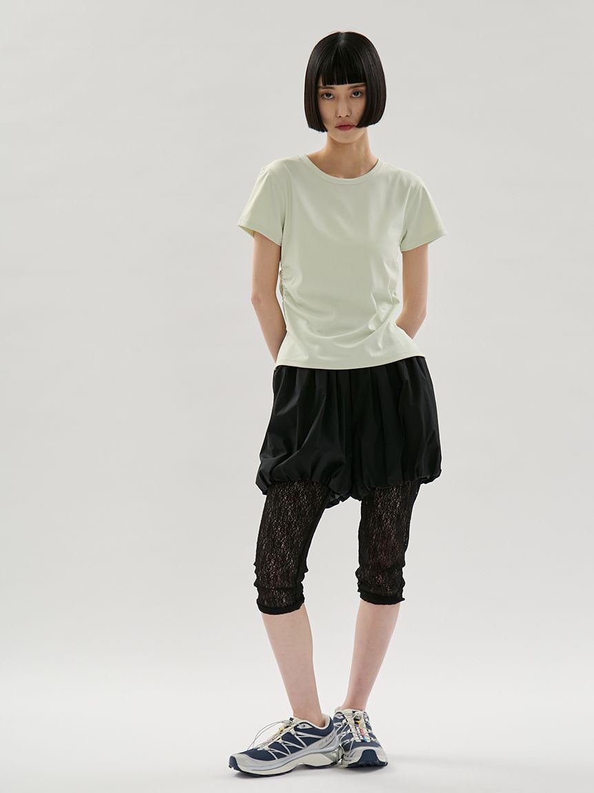 emmi atelier「バックデザインTシャツ/UVカット」|Tシャツ・カットソー|