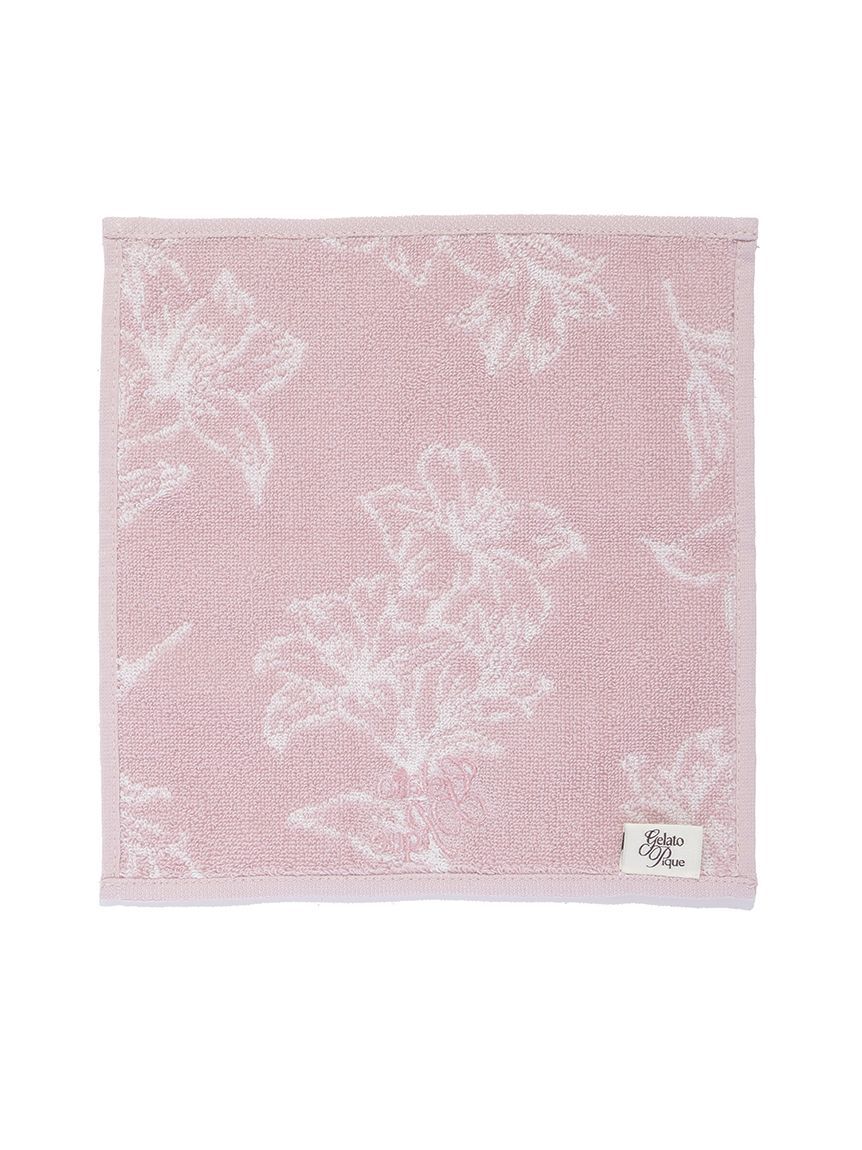 gelato pique「【母の日】フラワーハンドタオル」|ハンカチ|
