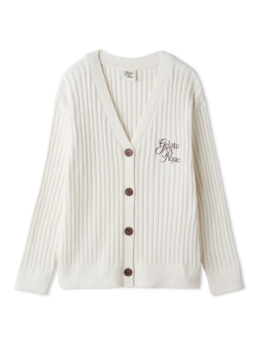 gelato pique「【母の日】リブカーディガン」|ルームウェア|