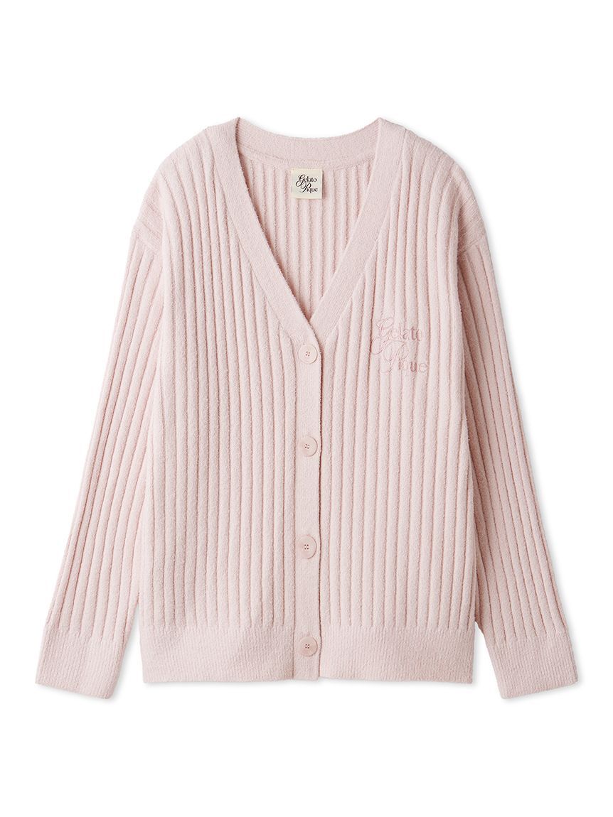 gelato pique「【母の日】リブカーディガン」|ルームウェア|