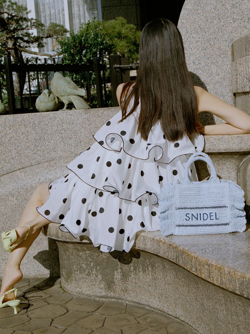 SNIDEL「ボリュームエアリーミニワンピース」|ワンピース|