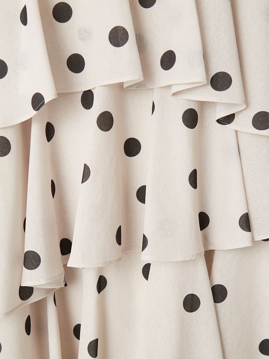 FRAY I.D「アシメフリルティアードスカート」|スカート|