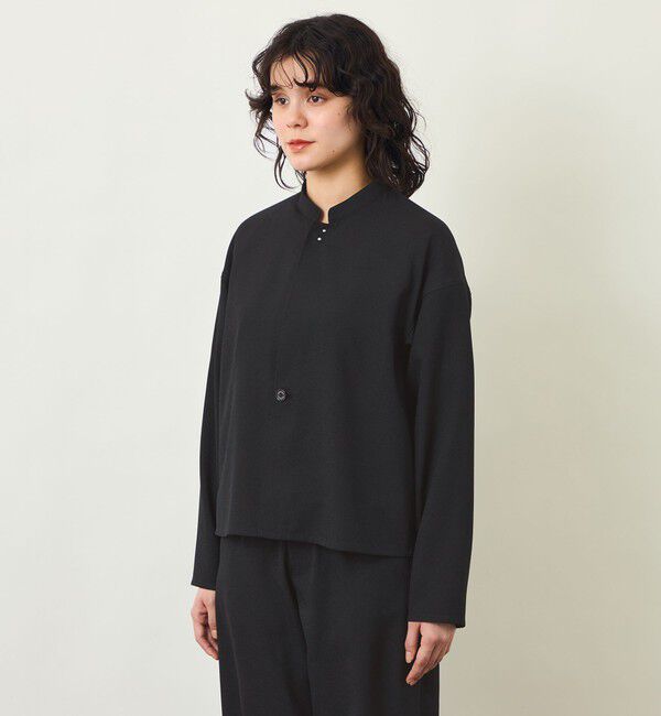 MACKINTOSH PHILOSOPHY「GREY LABEL ドライタッチオックス スタンドカラージャケット」|ブルゾン・スタジャン|