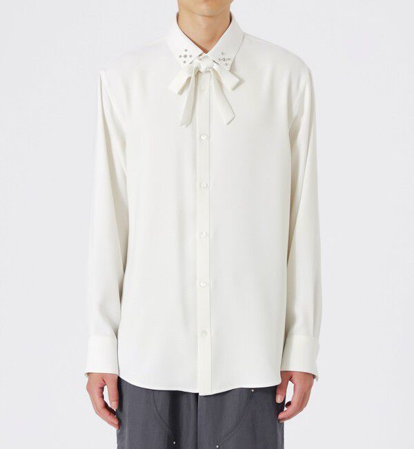  「ランポーニリボンタイシャツ」|シャツ・ブラウス|