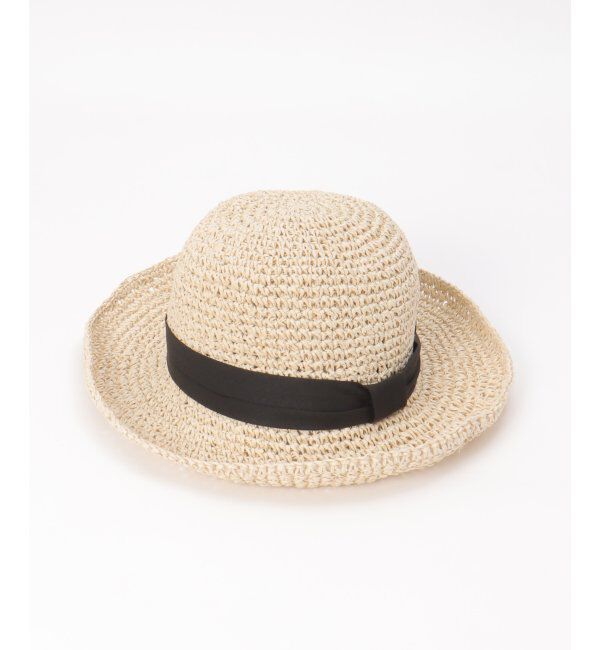 ikka「雑材こま編みハット」|その他|