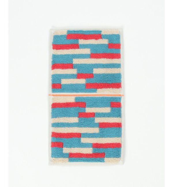 Lbc with Life「Otta オッタ シマキカ柄2つ折りハンカチ」|タオル|