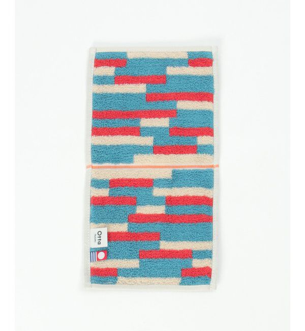 Lbc with Life「Otta オッタ シマキカ柄2つ折りハンカチ」|タオル|