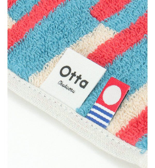 Lbc with Life「Otta オッタ シマキカ柄2つ折りハンカチ」|タオル|