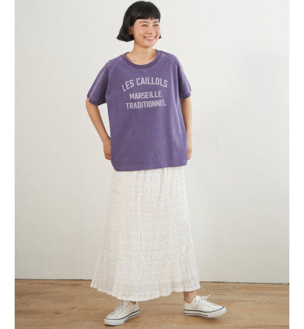 Lbc with Life「ポコポコフレアロングスカート」|スカート|