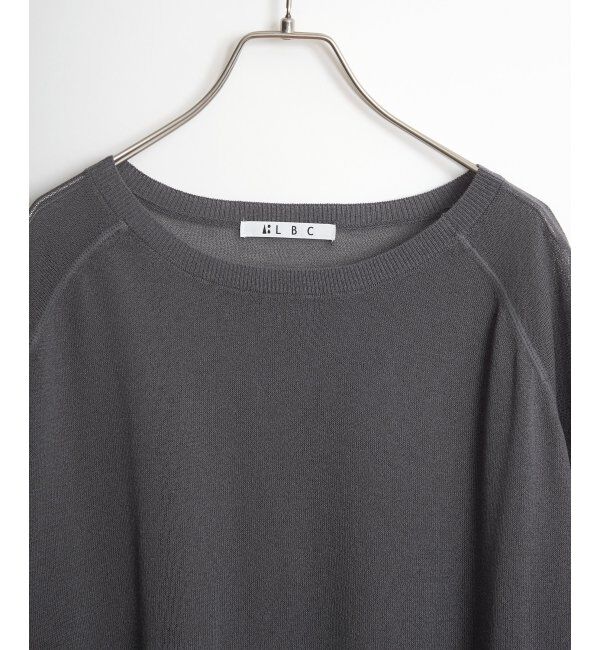 Lbc with Life「シアーニットT」|カーディガン|
