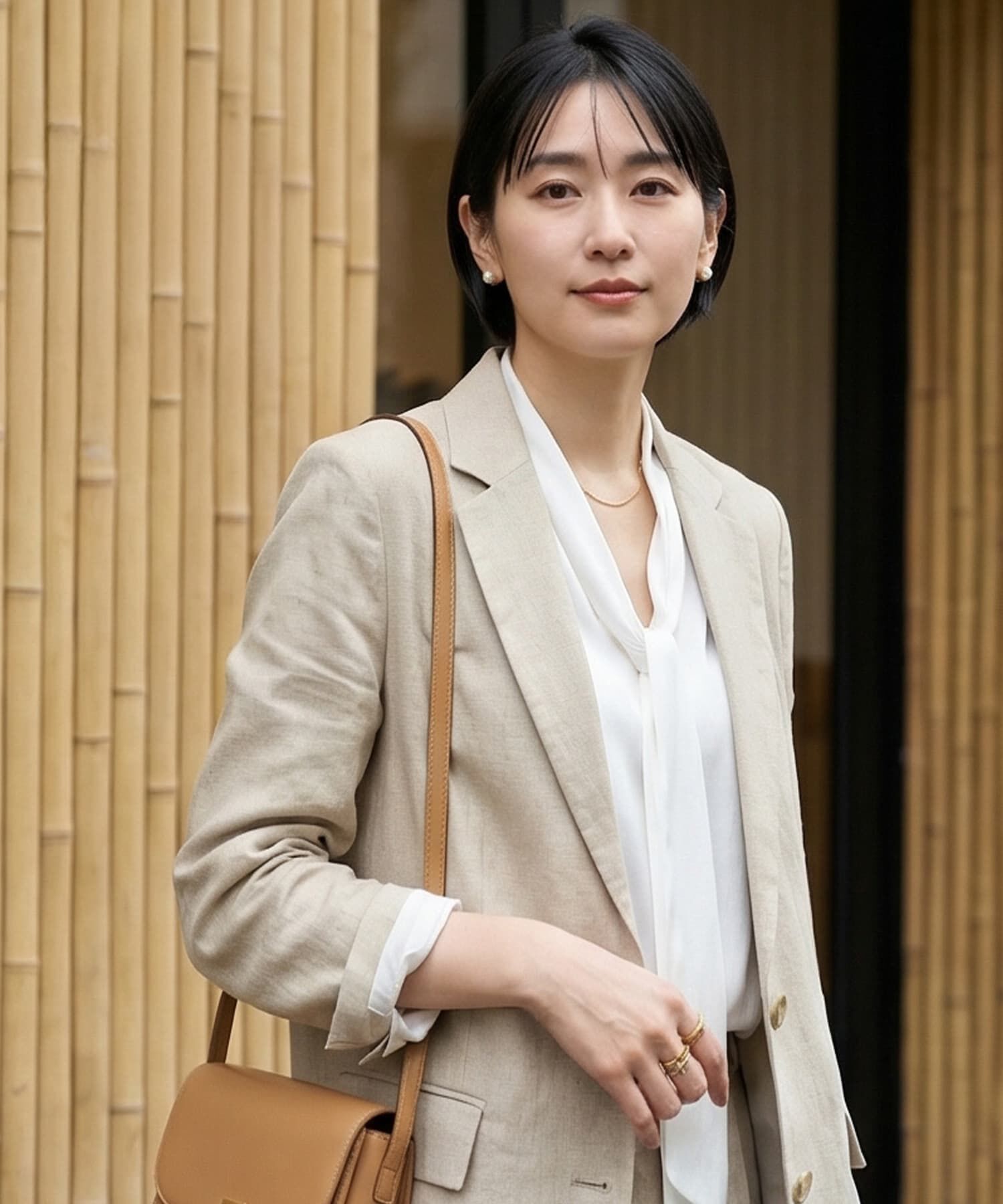 STYLE DELI「【DELI by】パール・クラシックスタッドピアス」|ピアス|